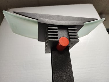 Ettore Sottsass ID-S Metal Floor Lamp For Staff  5'10"