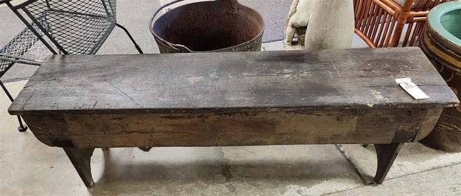 Primitive Bench 18" H X 55 1/2" L X 14" W