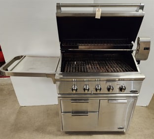 DCS By Fisher & Paykel Stainless Steal Grill w/ Smoker, Steamer, Rotisserie 50" H X 40 1/2" W,