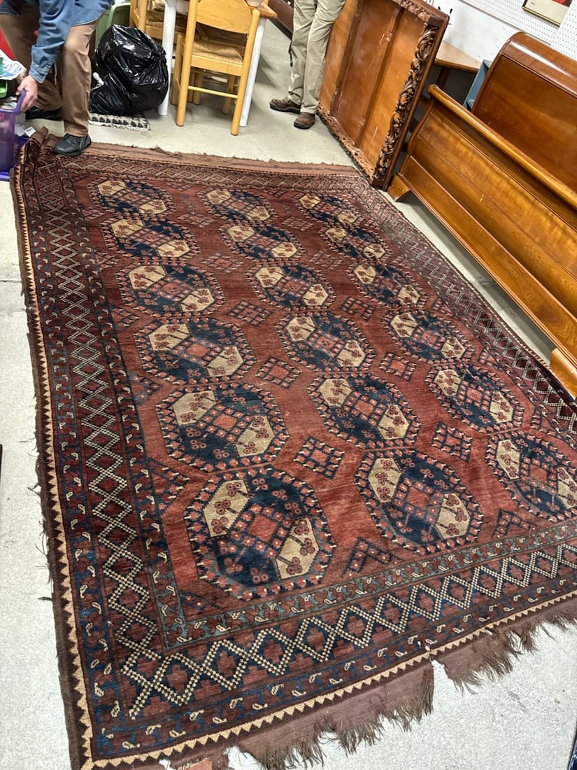 Semi Antique Bokhara 7'8" X 10'8" (1 of 4)