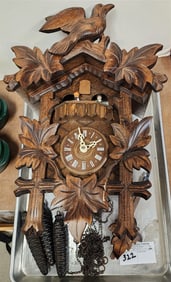 Tray German Cockoo Clock