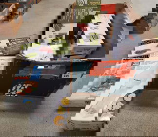 Bx Of Bx'd Kitchen Items - NutriChef Automatic Food Vacuum Sealer + Bx's Vacuum Plastic Bags, Salton