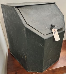 Vintage Tole Store Tin 22" X 18" W X 18" D