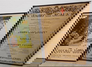 2 Posters - Lorenzo Lotto + Metropoltian Opera Teatro Alla Scala