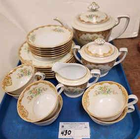 Tray 21 Pcs. Noritaki Luncheon Set