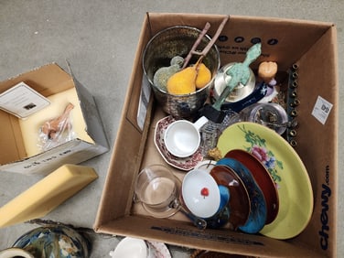 Bx Misc. - Vases, Lenox, Dishes, Etc.