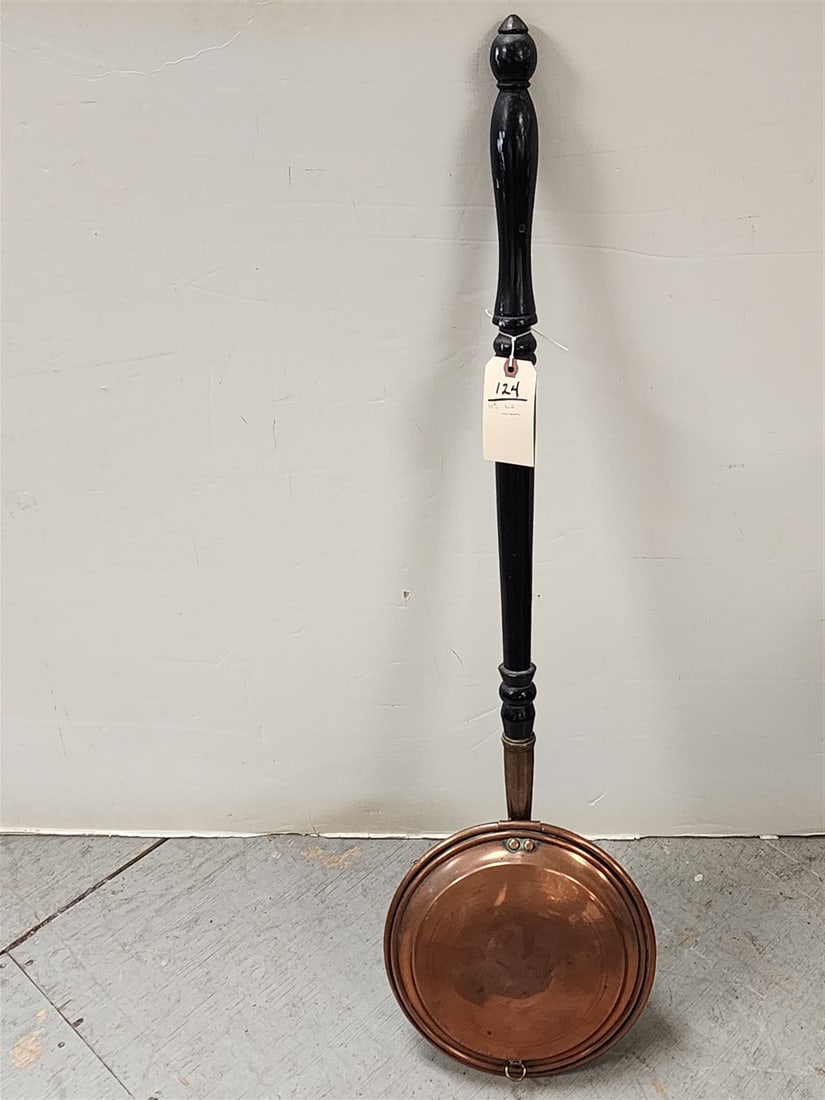 19th C Copper Bed Warmer (1 of 1)