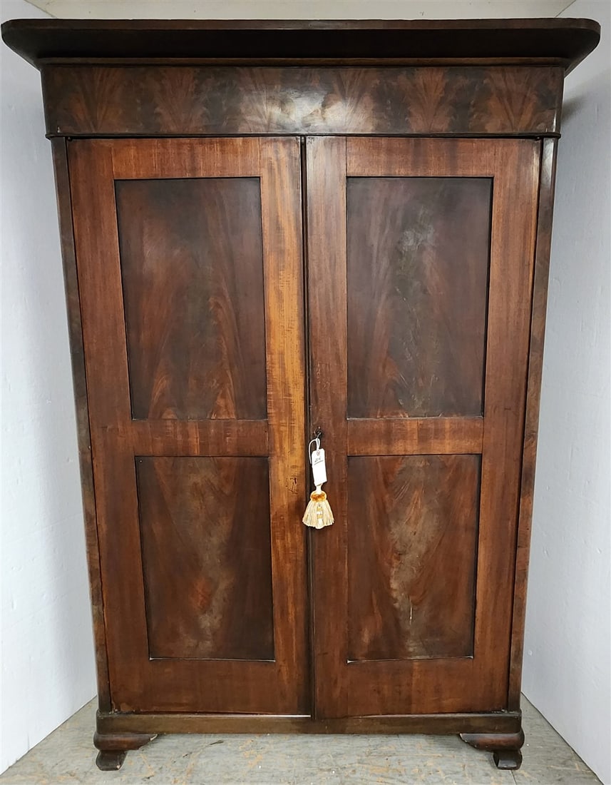 Empire Mahogany 2 Door Armoire 7'1 1/2" X 5' W X 22 1/2" D (1 of 4)