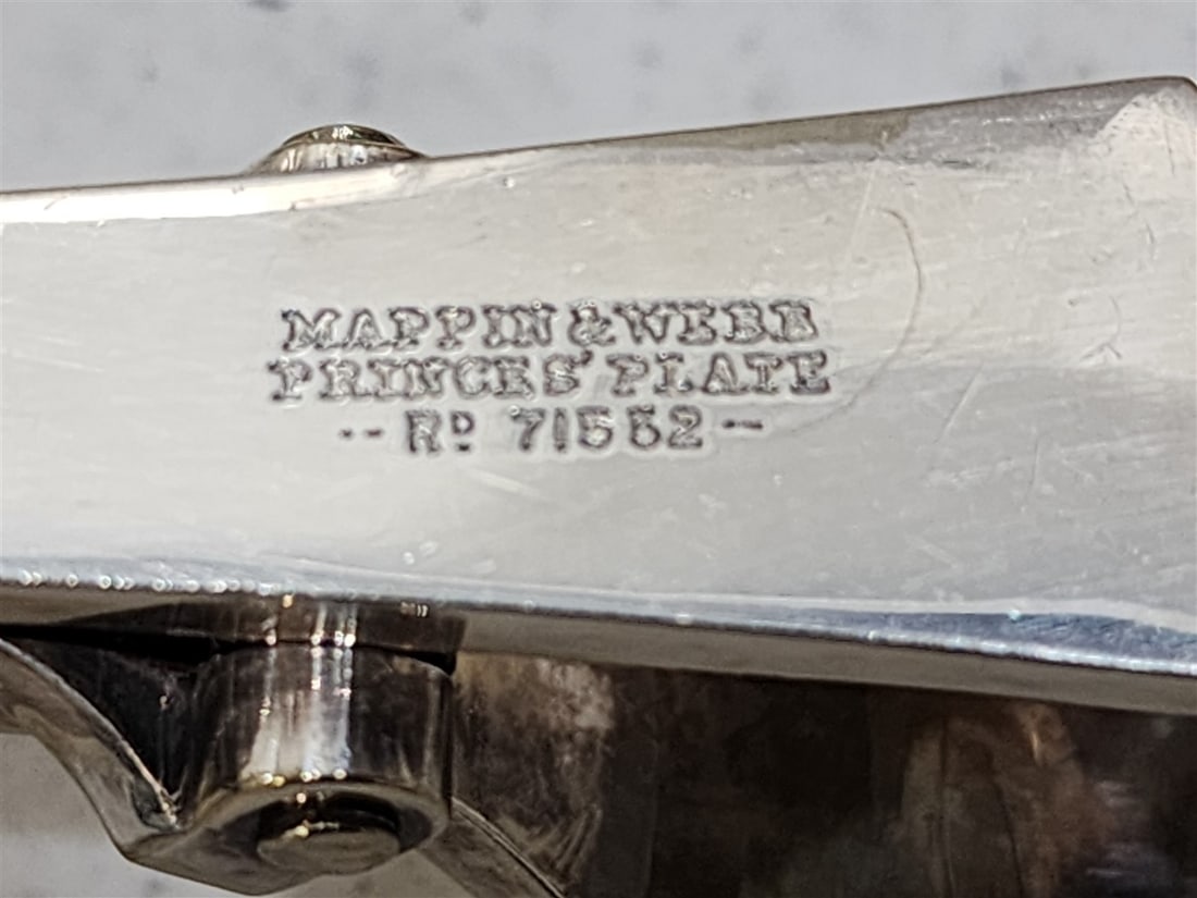 19th C Bone Handled Fish Set w/19 Serving Pcs. - 3