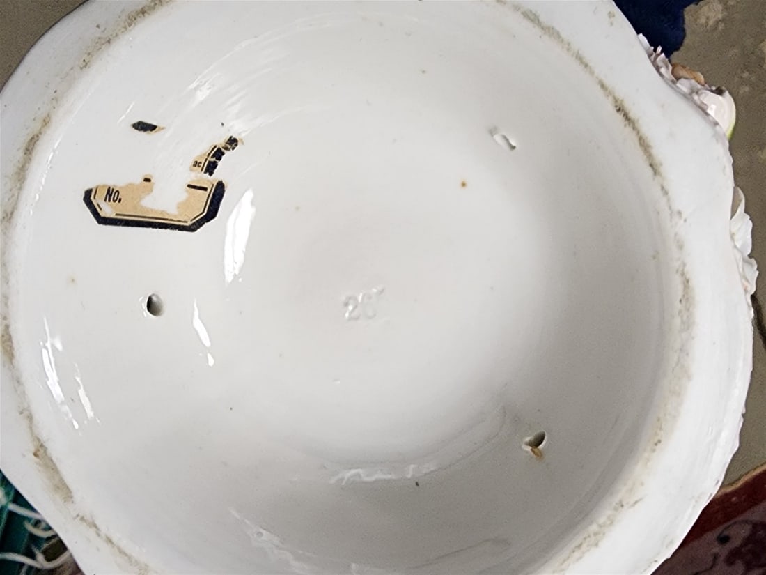 Pr. Sitzendorf-(Most Likely) Figural Candlesticks 12" - 4