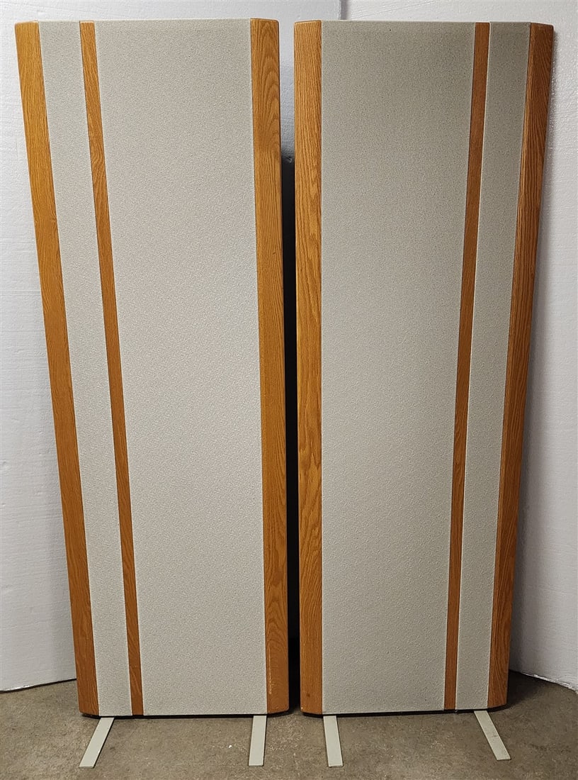 Pr. Magneplaner Ribbon Tweeter Speakers 6' H X 2' W (1 of 8)