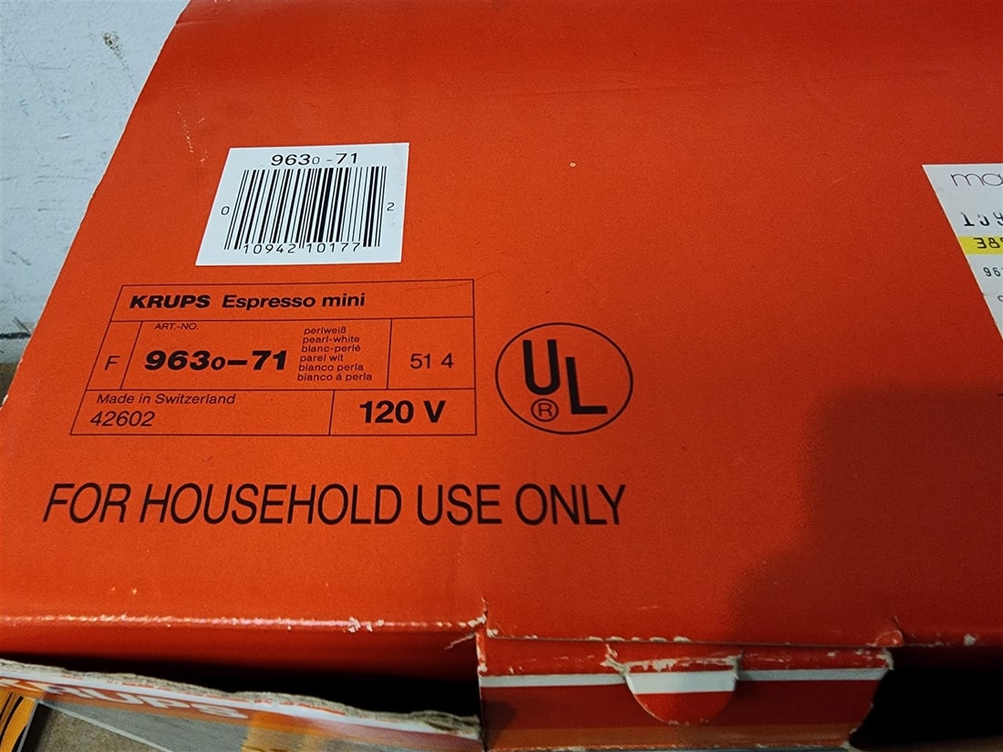 Bx'd Krups Espresso Mini - 2