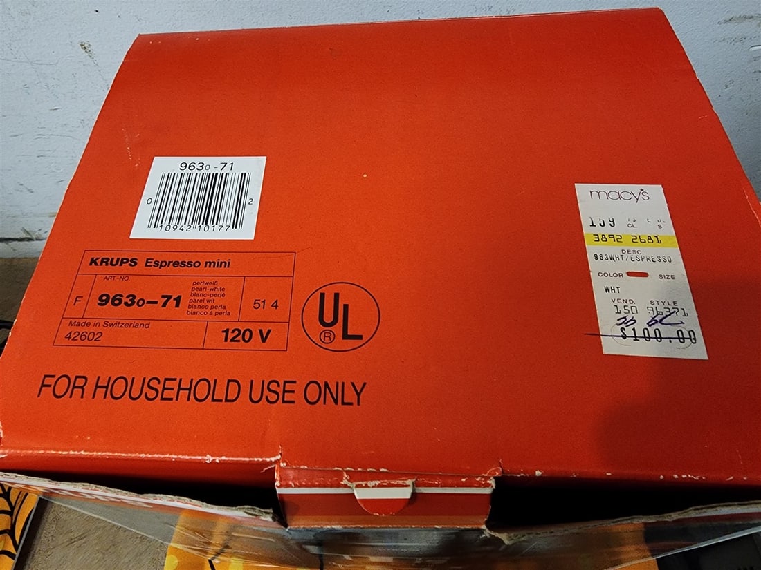 Bx'd Krups Espresso Mini - 3