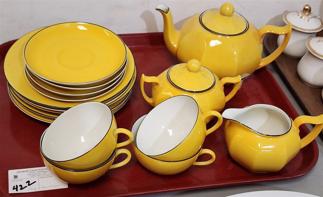 Tray 16 Pc. Bavarian Tea Set (1 of 2)
