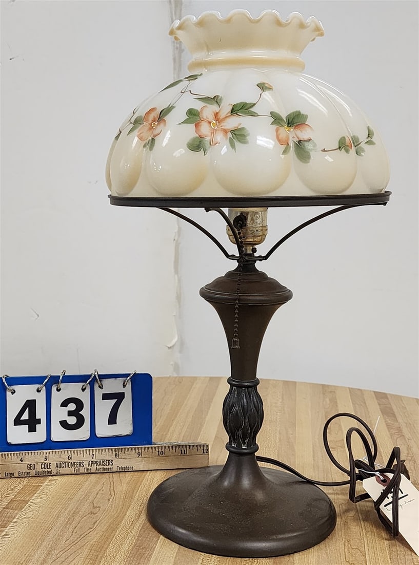 Bronze Base Table Lamp 18 1/2" - 2
