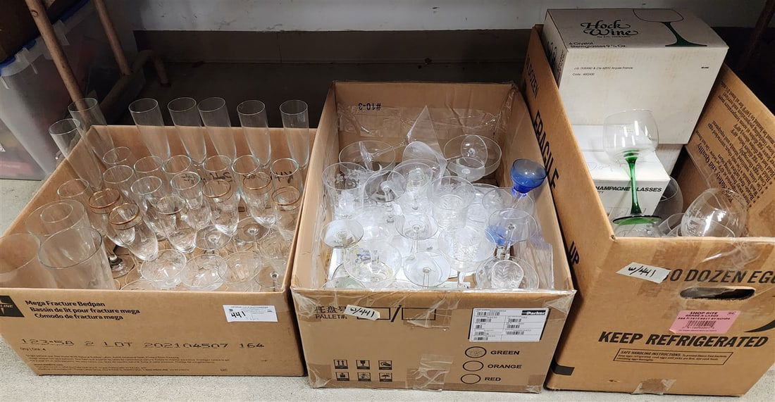 Lot 2 Bx's Stemware (1 of 6)