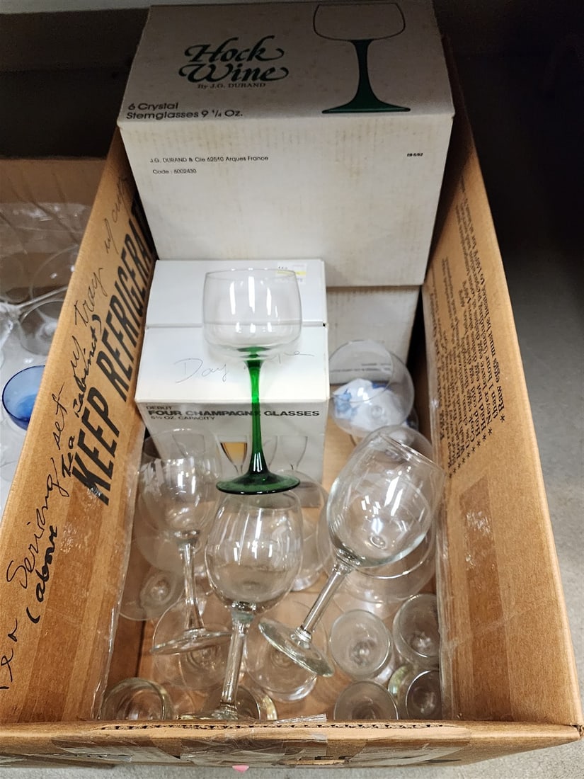 Lot 2 Bx's Stemware - 4