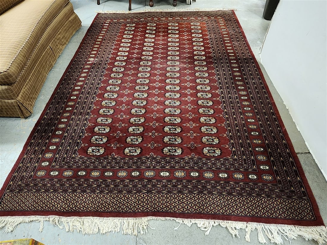 Bokhara Rug 6'2 1/2" X 9'2" (1 of 6)