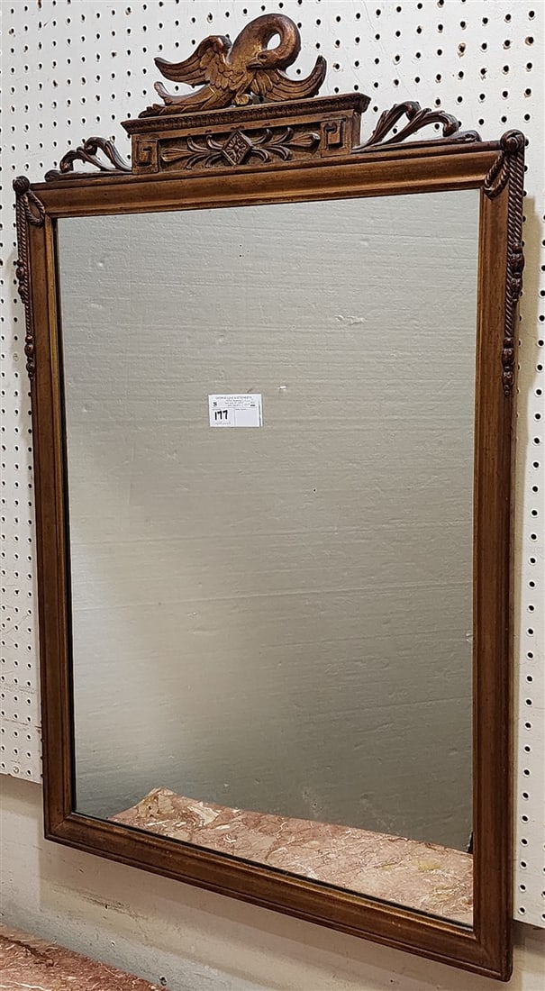 Giltwood Framed Mirror 41" X 27" (1 of 2)