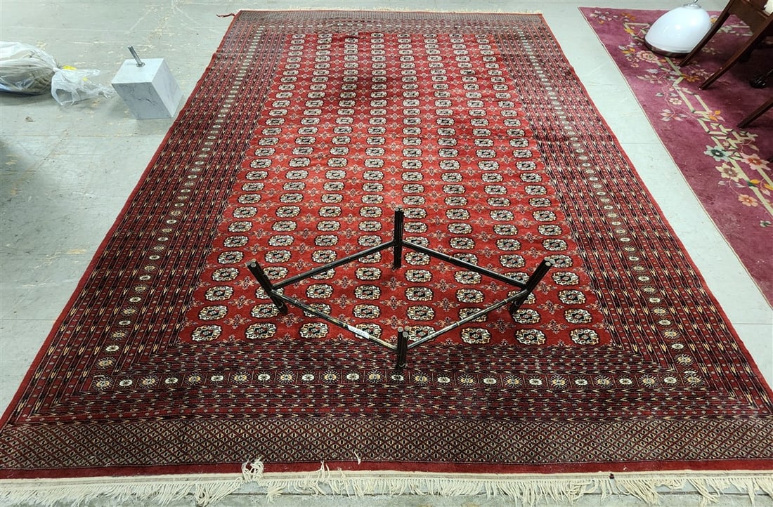 Bokhara Rug 9'4" X 12'1" (1 of 4)