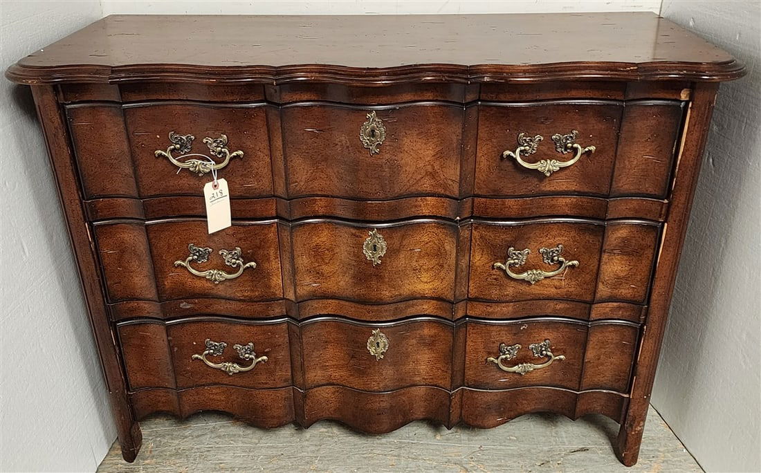 Harden 3 Drawer Chest 34" H X 4' W X 20" D (1 of 3)