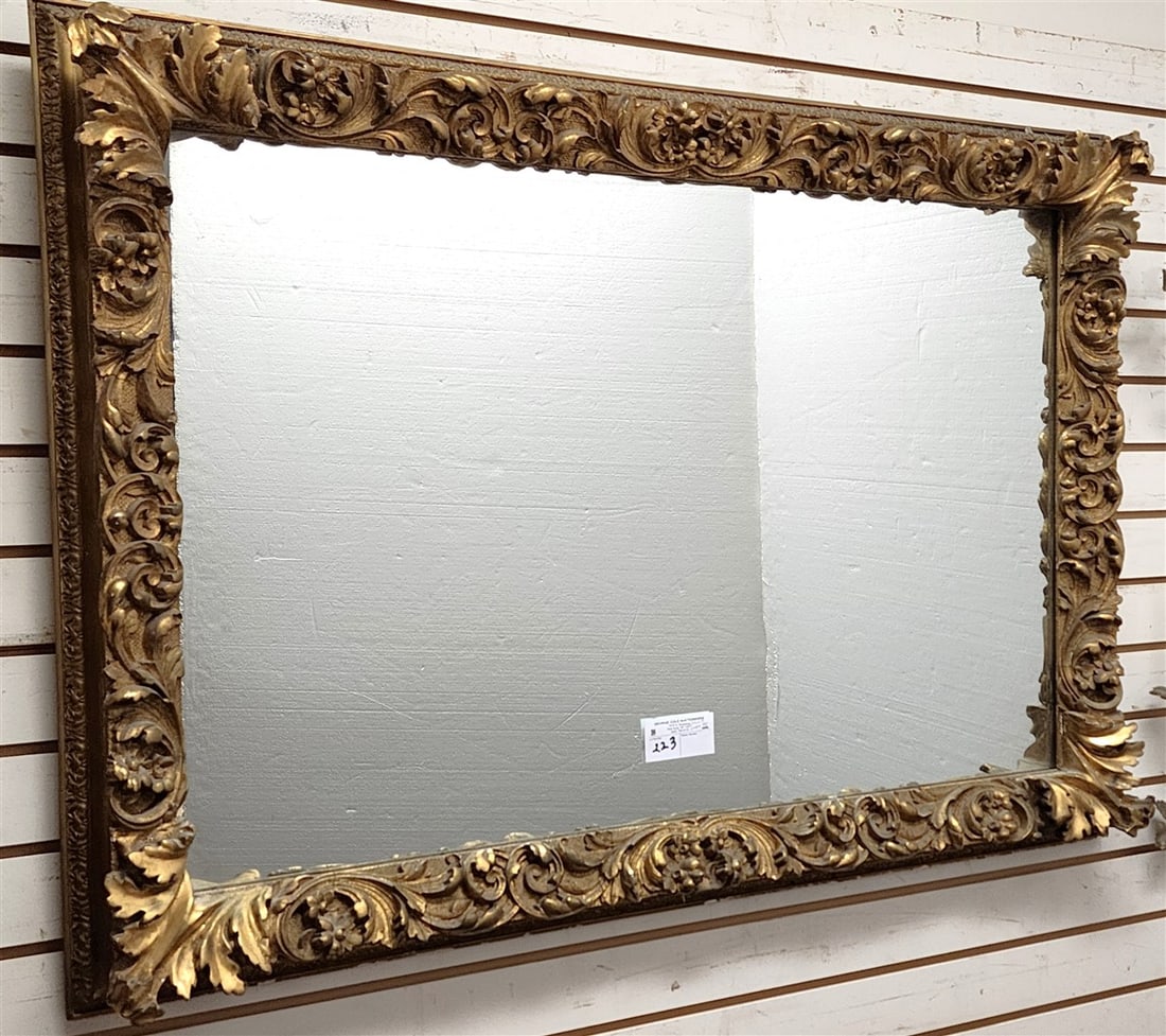 Gilt Framed Mirror 30" X 42" (1 of 3)