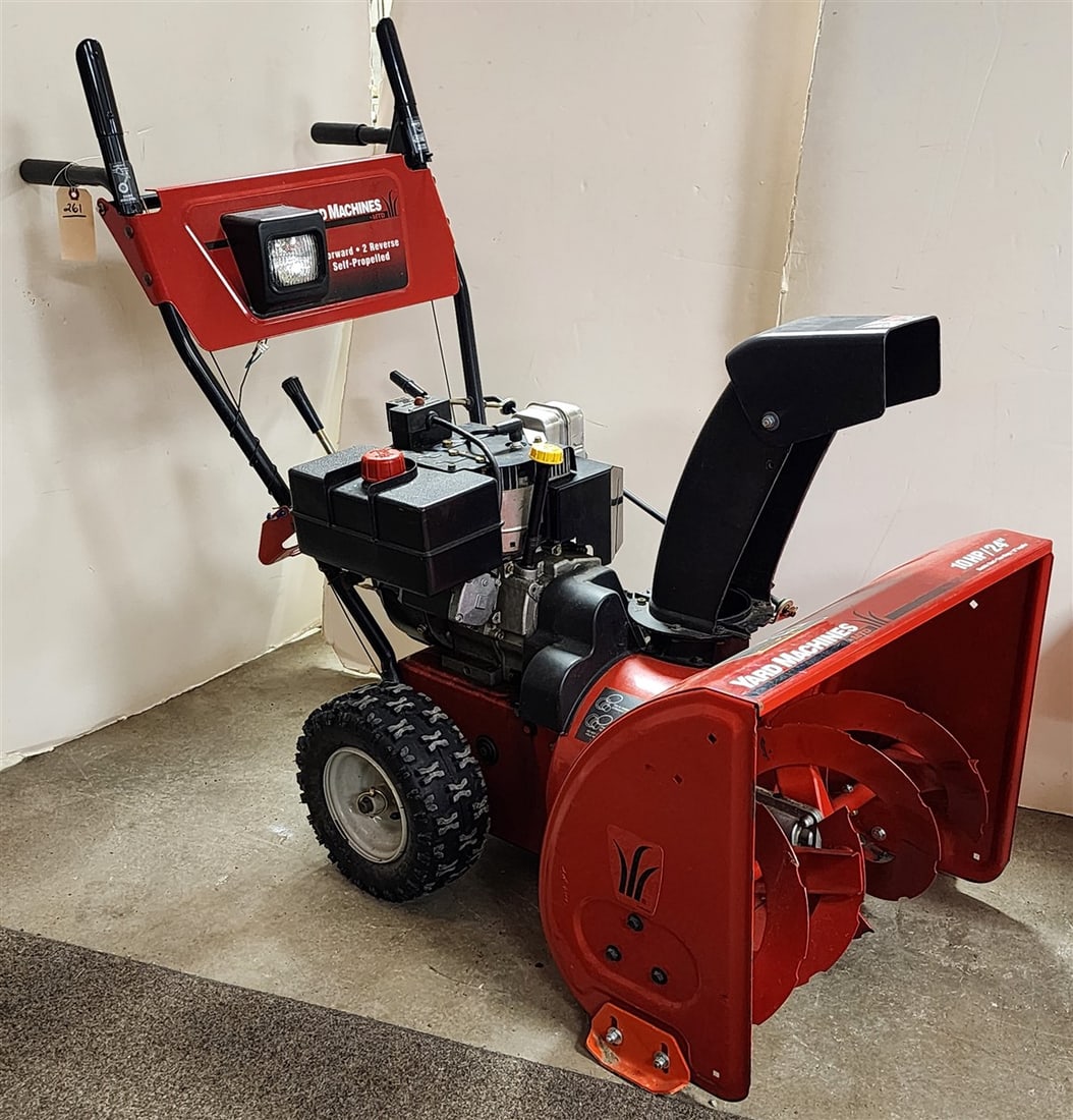 Yard Machines 10 HP 24" Snow Blower (1 of 7)
