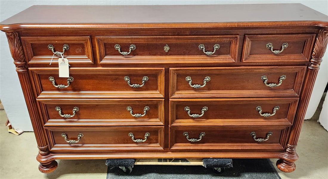 9 Drawer Chest 36" H X 63 1/2" W X 19" D (1 of 3)