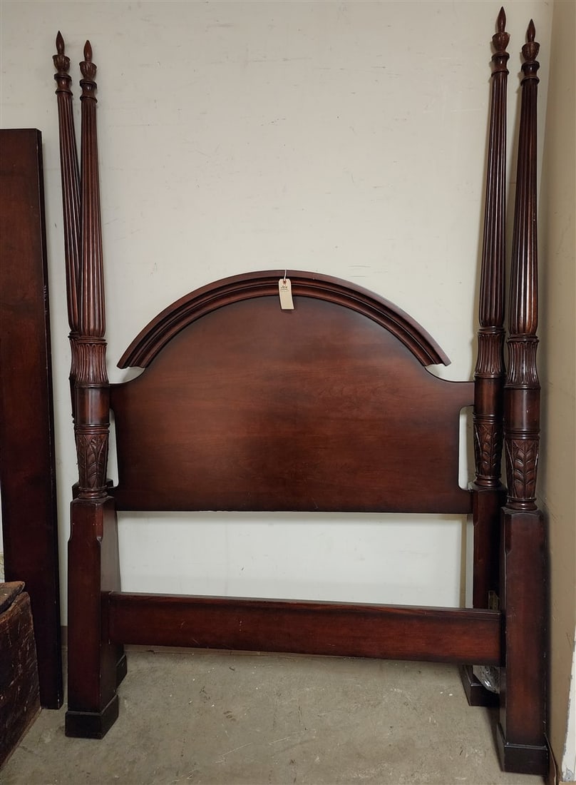 Cherry Full Size Poster Bed 7'3" H X 58" W: Cherry Full Size Poster Bed 7'3" H X 58" W