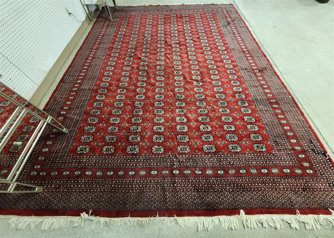Bokhara Rug 9'2 1/2" X 12'4" (1 of 4)