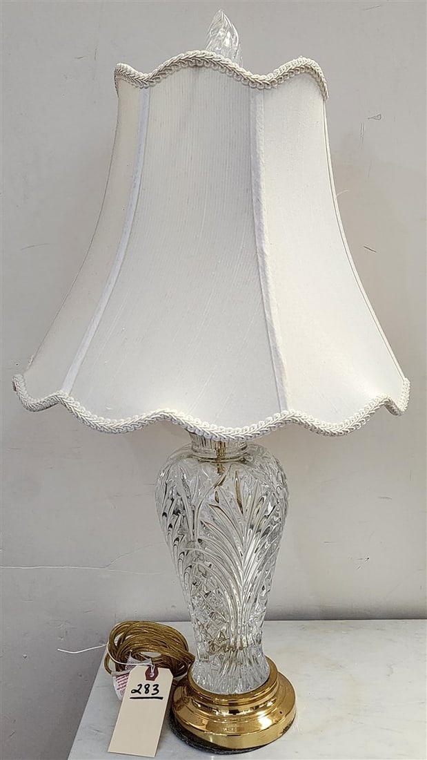 Crystal Table Lamp 27" H - 2