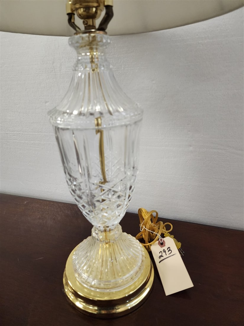 Crystal Table Lamp 27" H - 2