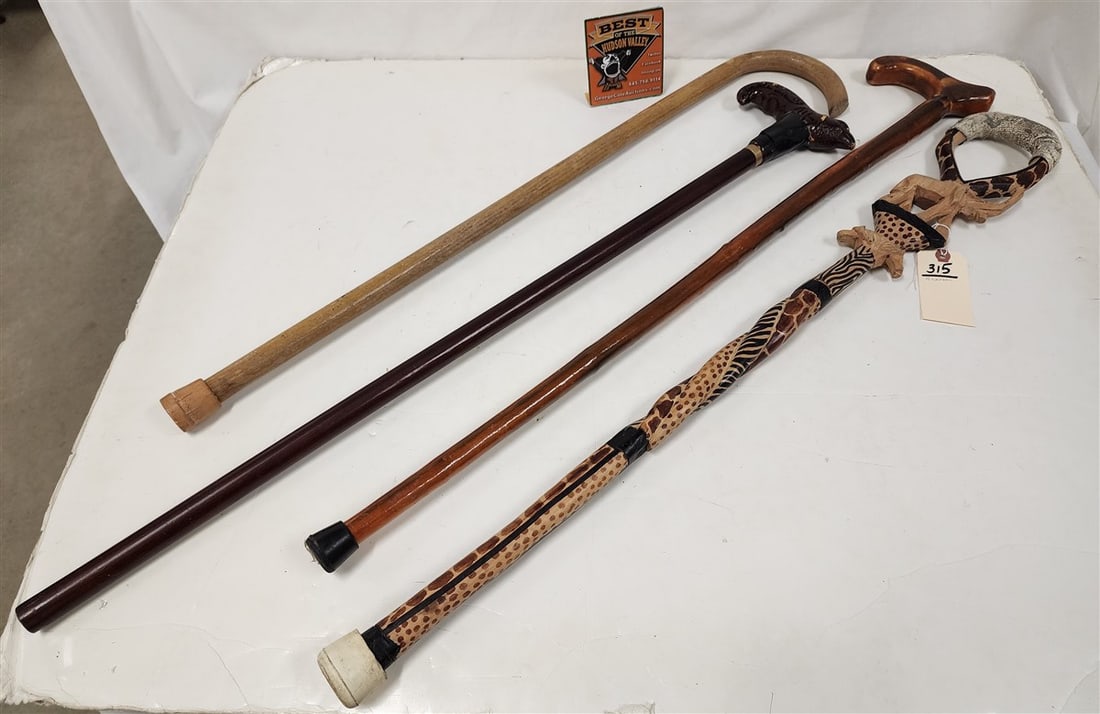 Lot 4 Canes - 2