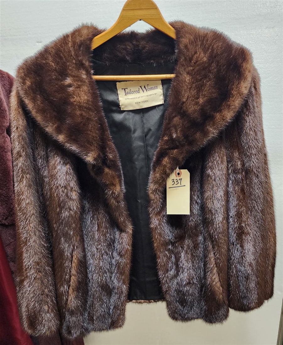 Tailored Women's Mink Jacket: Tailored Women's Mink Jacket