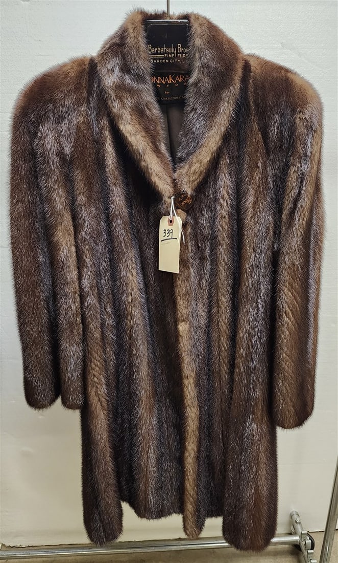 Donna Karan For Birger Christensen Mink Coat (1 of 3)