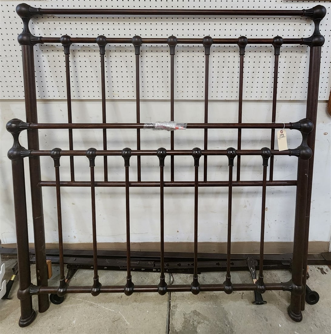 Metal Full Size Bed 5' H X 54" W (1 of 2)