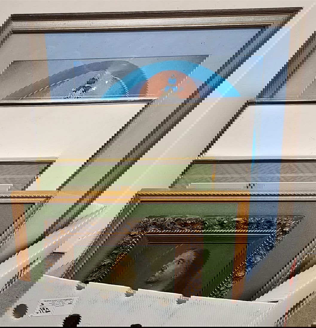 Bx 5 Framed Items - Lithos & Prints: Bx 5 Framed Items - Lithos & Prints