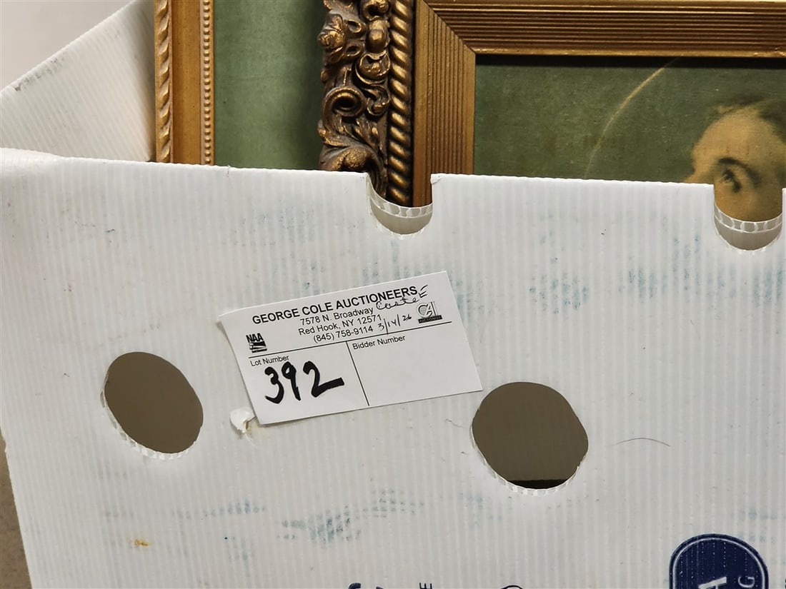 Bx 5 Framed Items - Lithos & Prints - 3