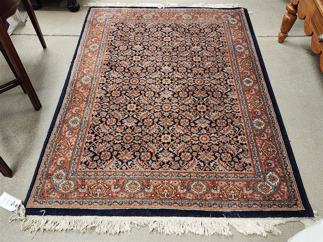 Machine Made Rug 4' X 5'3" (1 of 3)