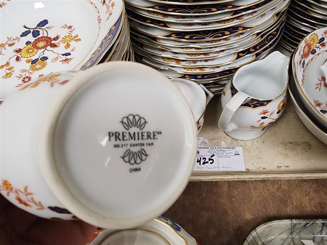 84 Pc. Canton Fair Dinner Service - 2