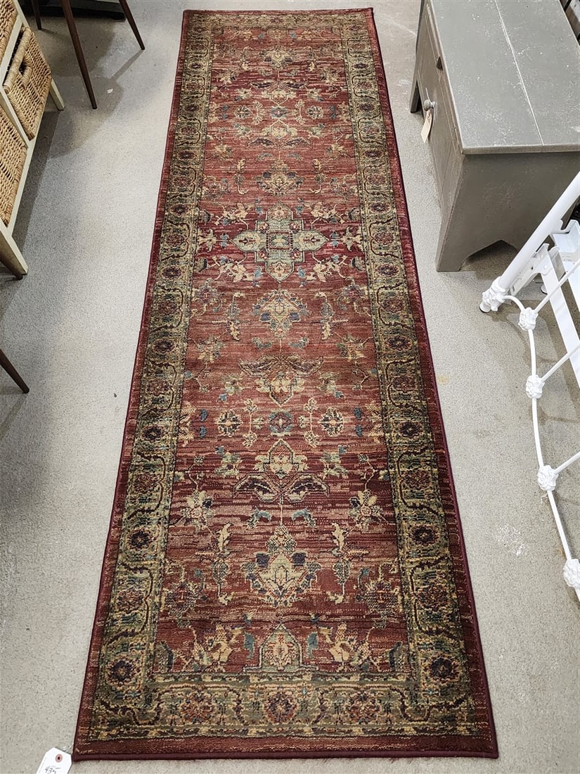 Machine Made Rug 2'6" X 9'1" (1 of 3)