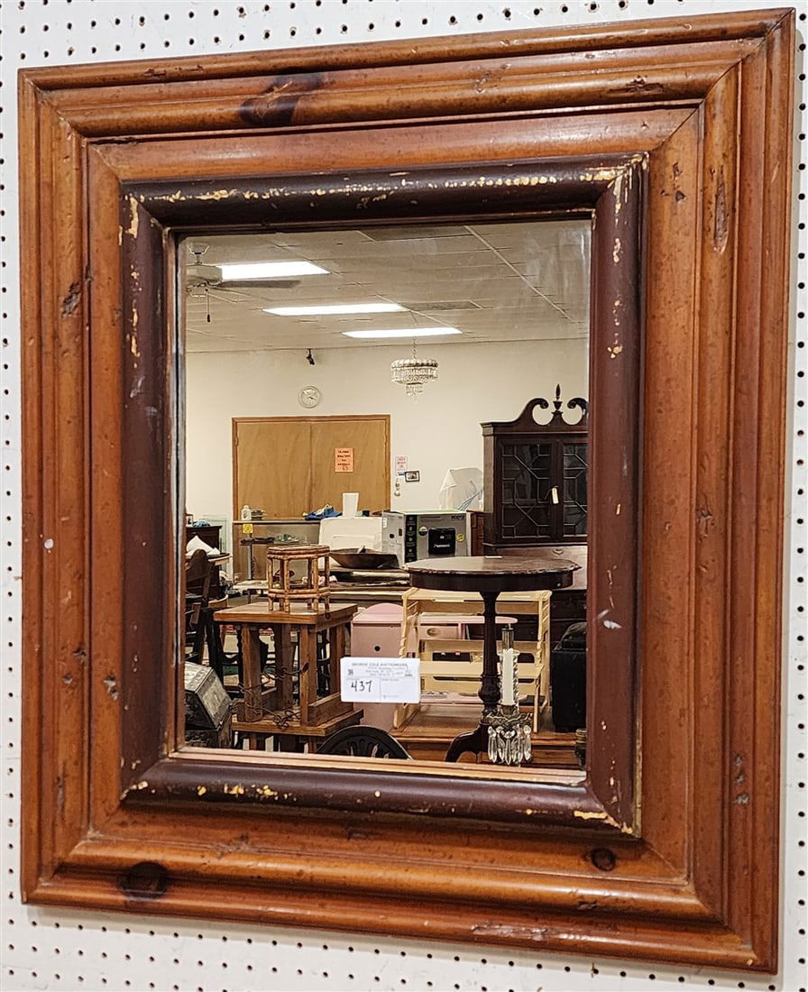 Pine Framed Mirror 32" X 28 1/4" - 2