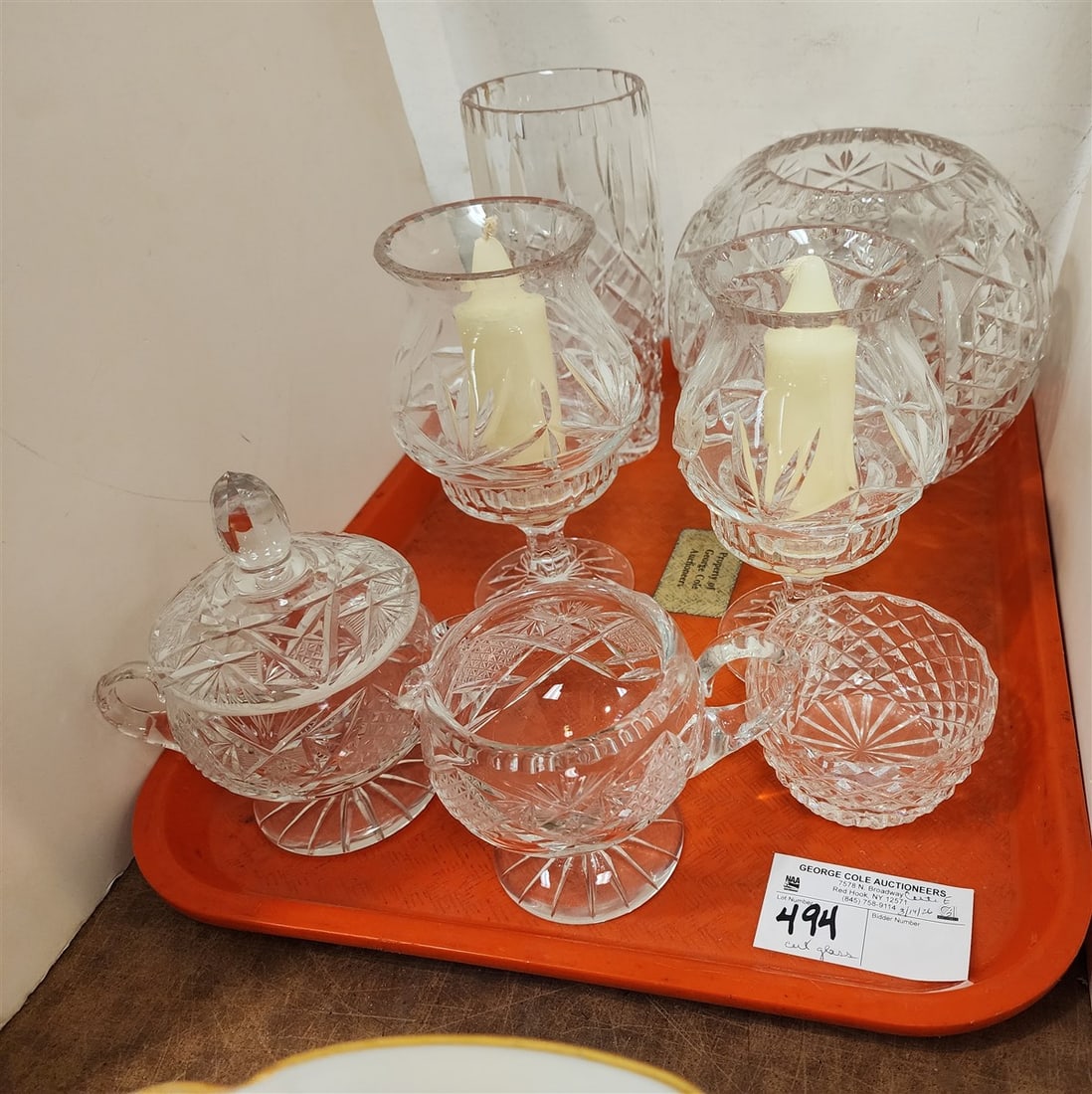 Tray Cut Glass: Tray Cut Glass
