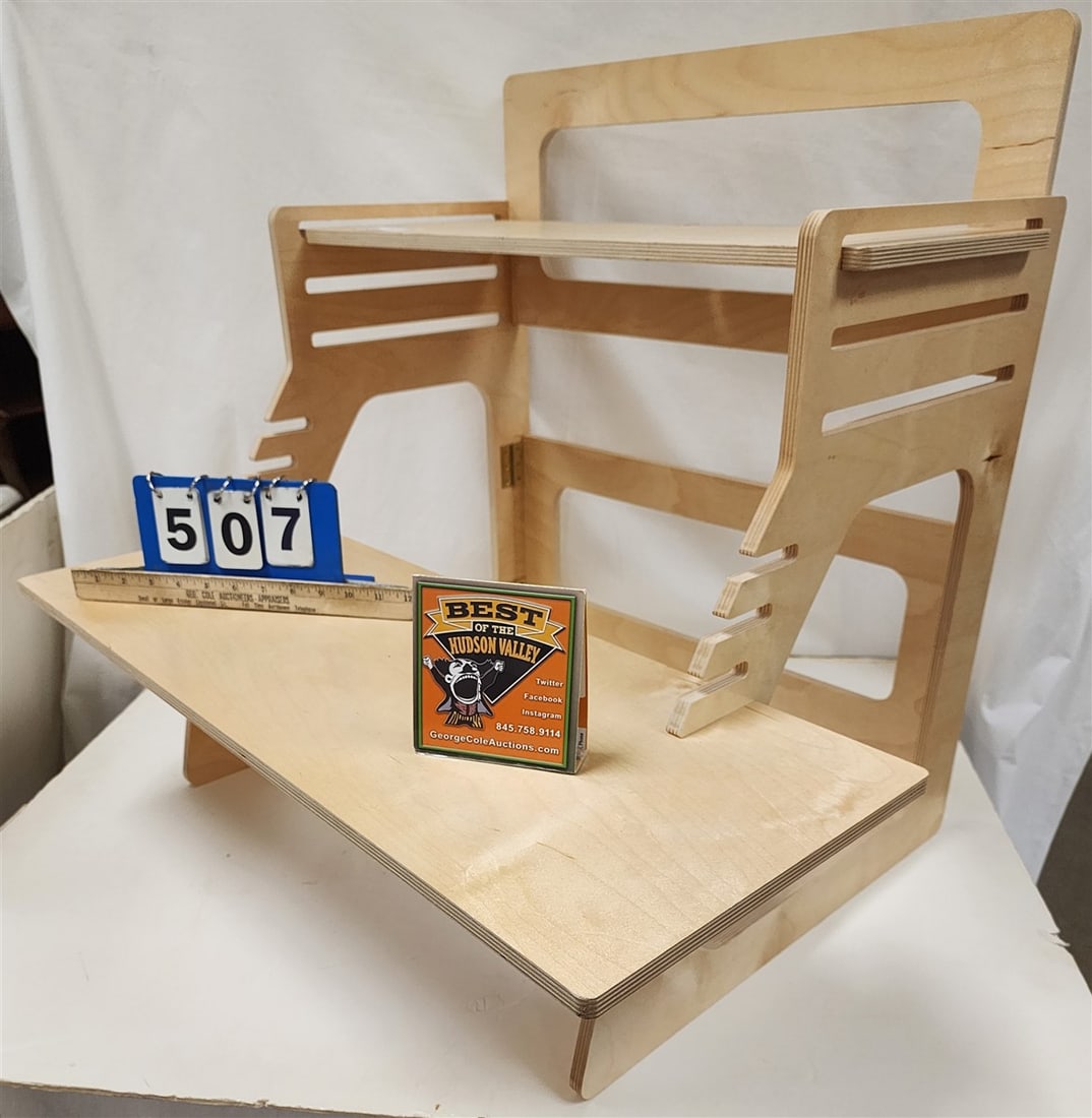 Desk Stand 27" H X 30" W X 24 1/2" D (1 of 2)