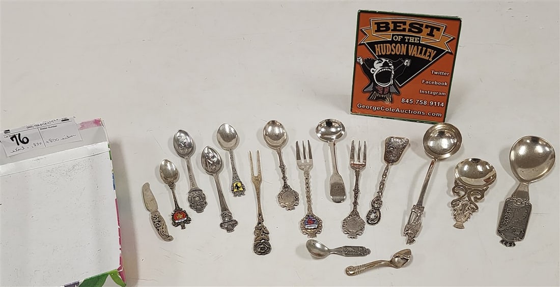 Lot Sterling 800 & 830 Silver 6.50 ozT. (1 of 3)