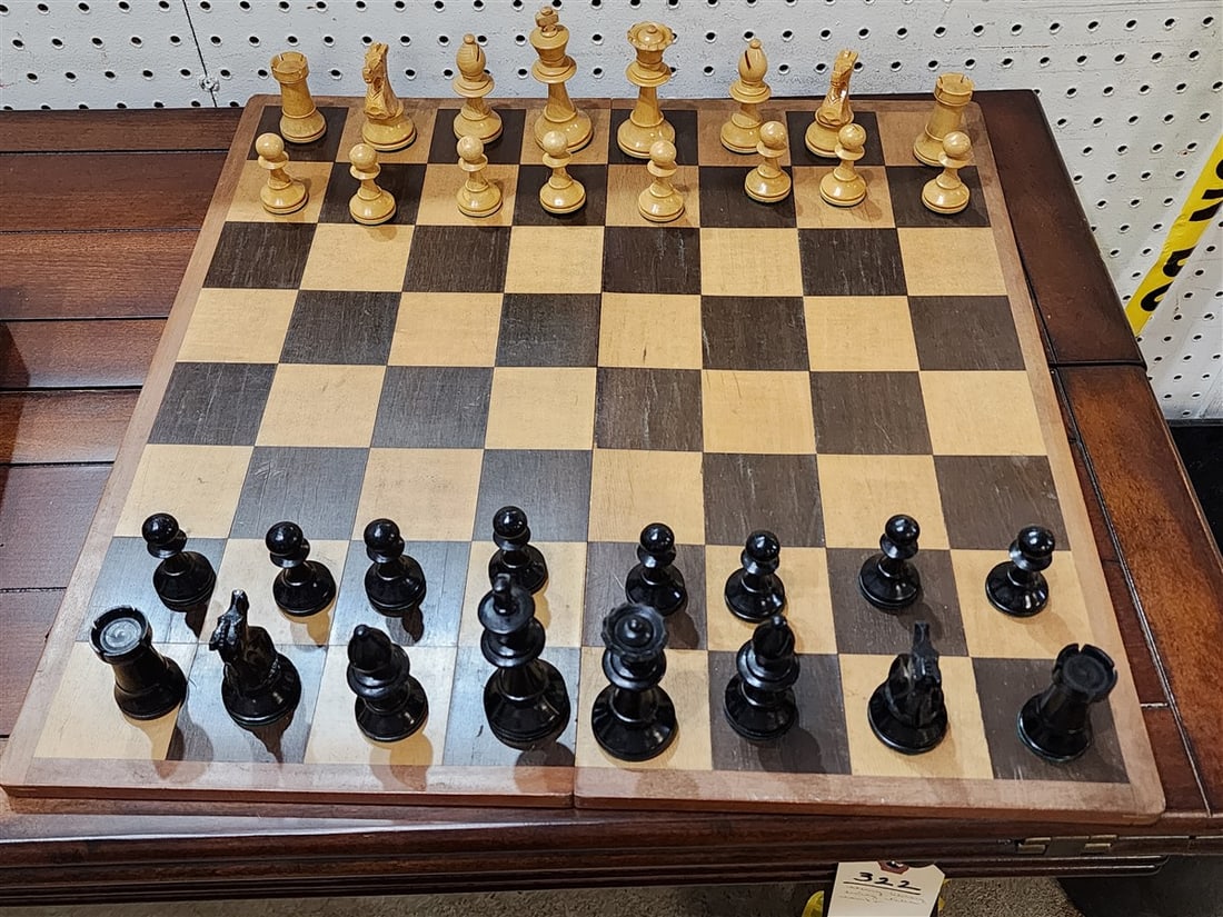 Chess Set - Board + Men - 2