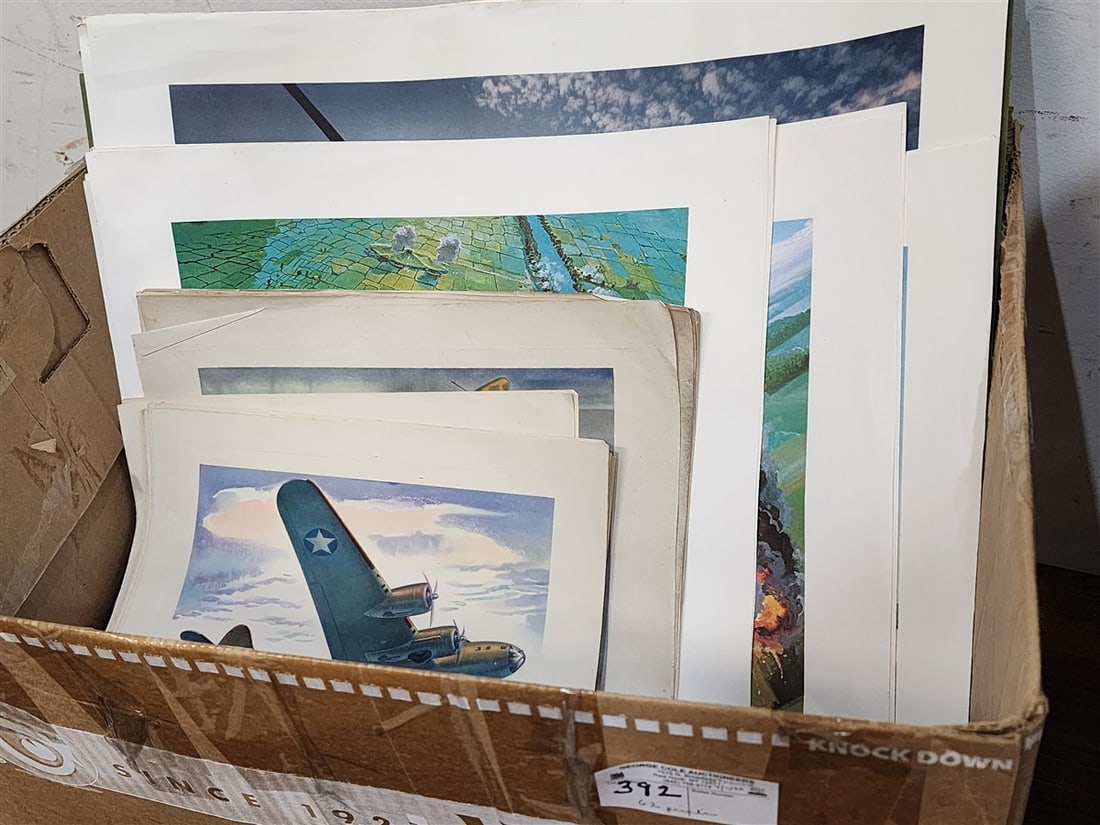 Bx Aviator Prints 34- 12" X 14". 12- 14 1/2" X 16", 5- 18" X 18 1/2", 8- 17" X 22", 3- 20 1/4" X 23: Bx Aviator Prints 34- 12" X 14". 12- 14 1/2" X 16", 5- 18" X 18 1/2", 8- 17" X 22", 3- 20 1/4" X 23 3/4"