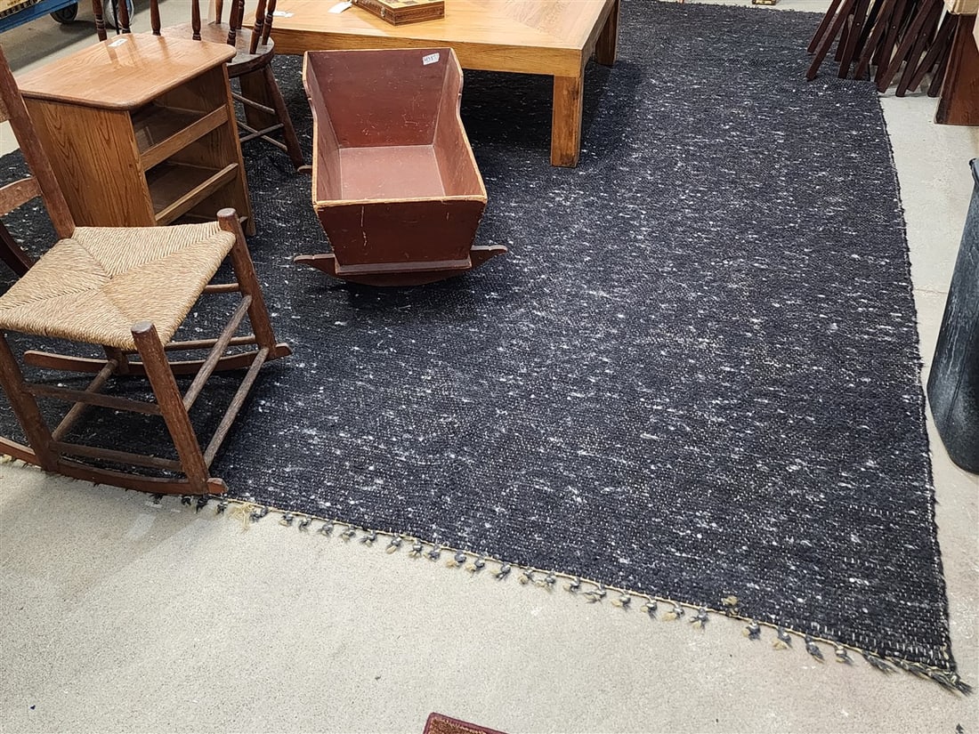 Flat Weave Woven Rug 8' X 11' (1 of 3)