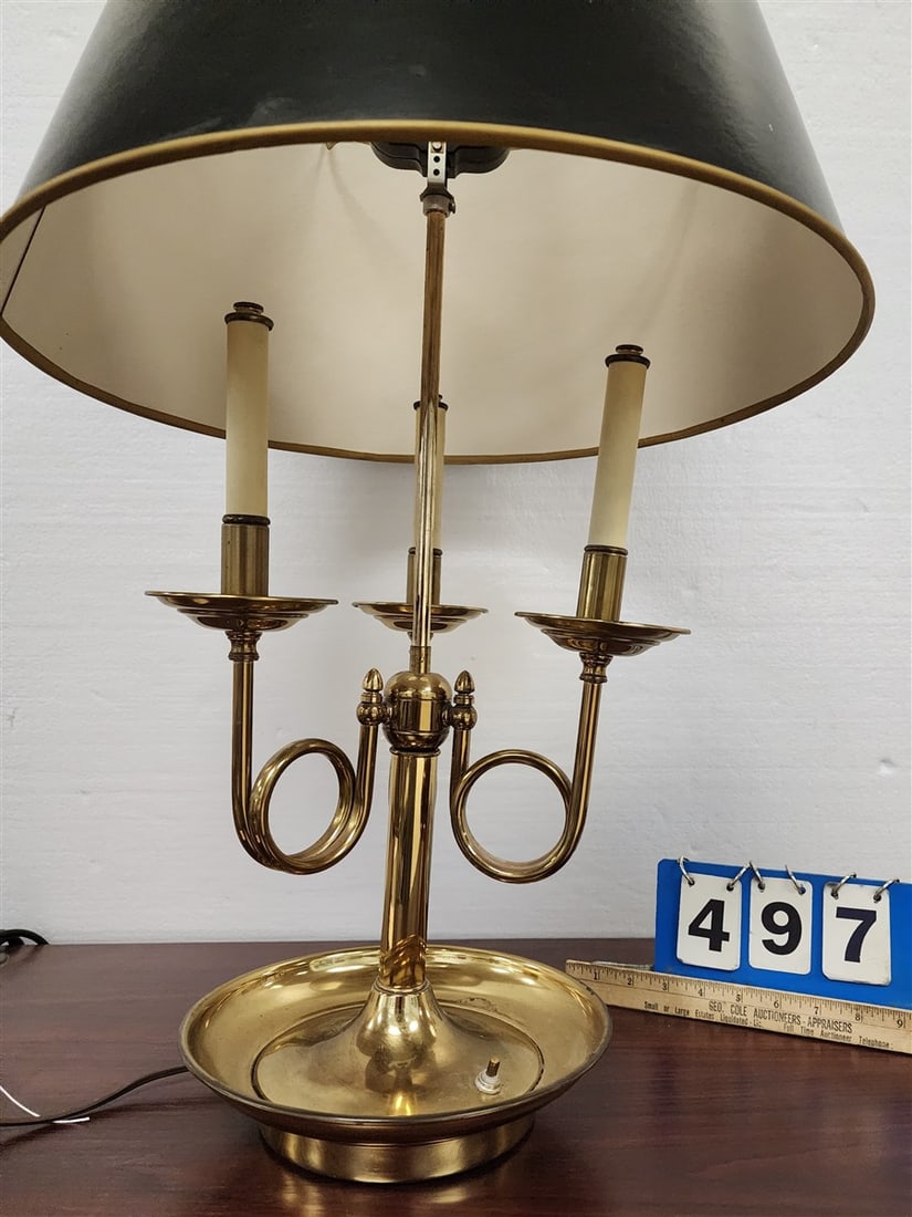 Brass 3 Light Table Lamp 29" - 2