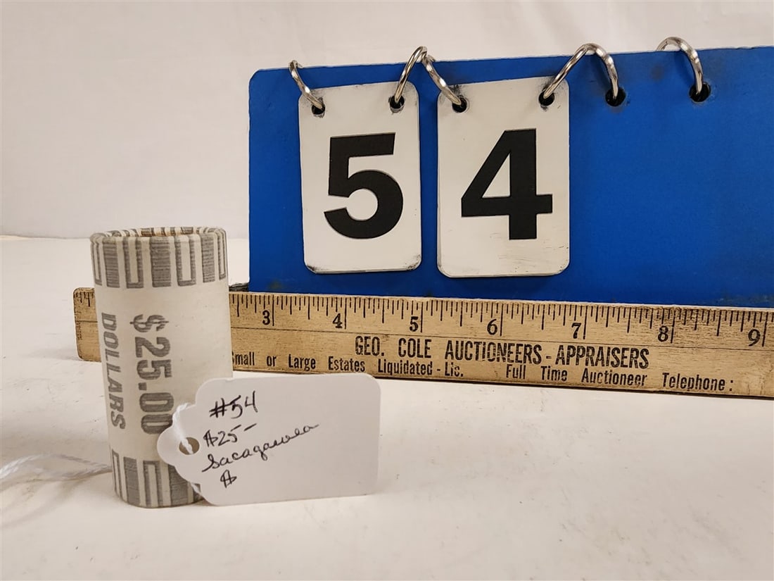 $25 Roll Uncirculated 2000p Sacagawea Dollars: $25 Roll Uncirculated 2000p Sacagawea Dollars